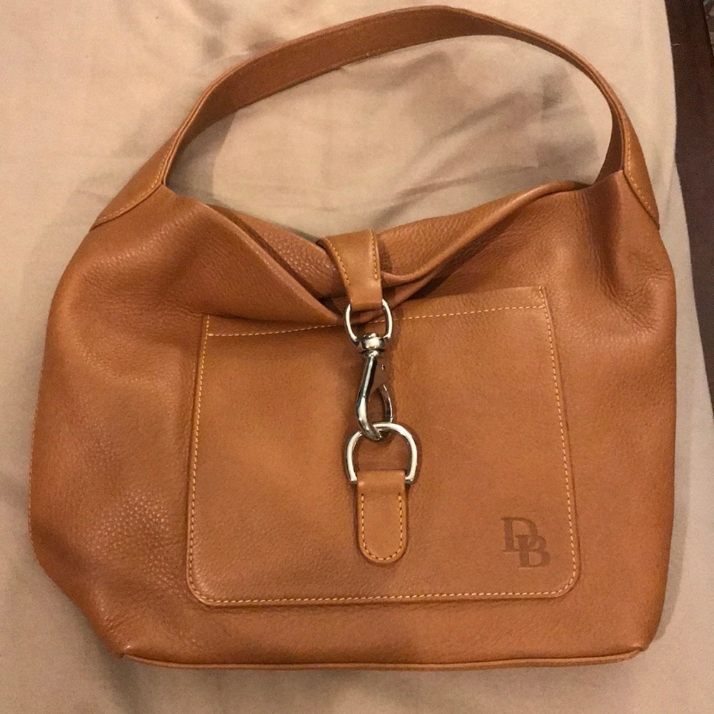 DOONEY & BOURKE FLORENTINE LOGO LOCK TOTE